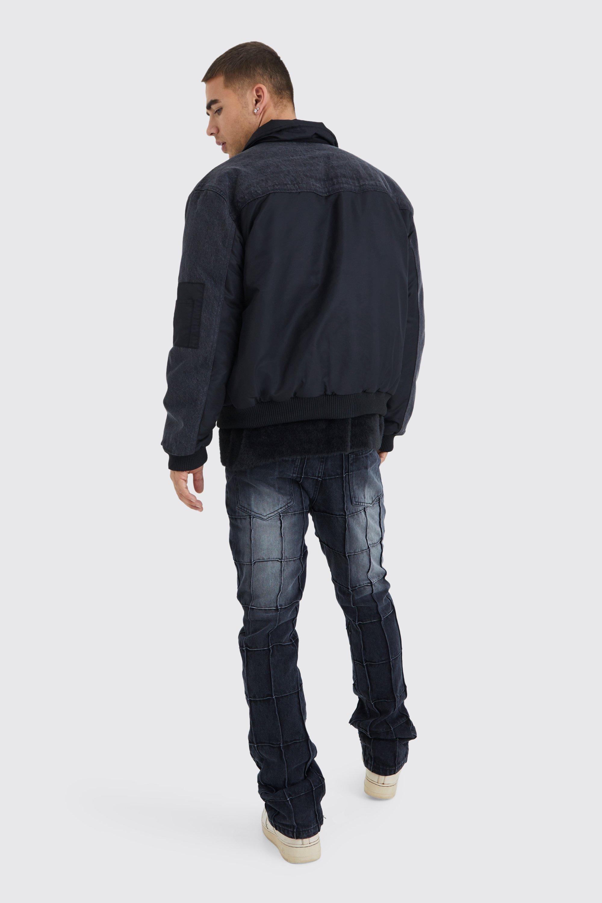 Denim hybrid sale jacket